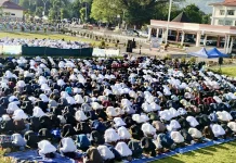 Salat Idulfitri di Manggarai, Ribuan Jemaah Bersatu dalam Damai dan Syukur