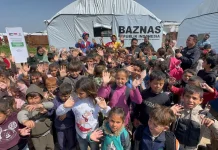 Jaga Jiwa Anak Palestina, BAZNAS Bangun Kelas Darurat di Gaza