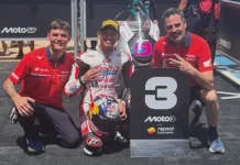 Veda Ega Pratama Ukir Sejarah, Rebut Podium Ketiga di Moto3 Brasil 2026