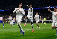 Vini Jr. Cetak Dua Gol di Kemenangan Derby Madrid Atas Atletico