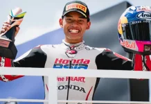 Podium Perdana di Moto3, Veda Ega: Ini Pencapaian Terbesar Saya