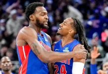 Pistons Tahan Gempuran Lakers, Menang Tipis 113-110