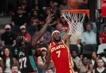 Hawks Pesta Poin atas Grizzlies di State Farm Arena