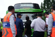 Rampcheck di Rest Area Ciawi, Kemenhub Temukan 16 Kendaraan Perlu Perbaikan