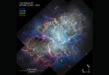 Hubble Kembali Amati Nebula Kepiting untuk Melacak Perluasan setelah 25 Tahun