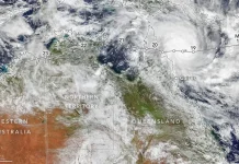 Siklon Tropis Narelle Hantam Tiga Wilayah Australia dalam Empat Hari