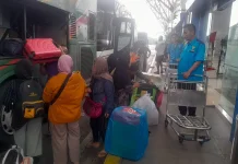Arus Balik Mudik di Terminal Terpadu Pulo Gebang Mulai Meningkat