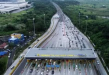 Arus Balik, Volume Kendaraan di Tol Layang MBZ Naik 202 Persen