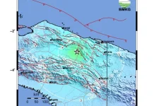Gempa Magnitudo 6,2 Guncang Sarmi Papua, Tidak Berpotensi Tsunami