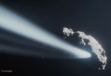 Hubble NASA Deteksi Komet Melakukan 'Putar Balik' untuk Pertama Kalinya