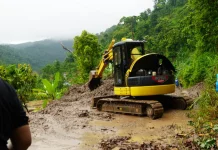 Longsor Desa Damarwulan, BPBD Jepara: Pembersihan Dilakukan dengan Alat Berat