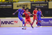 Unggul FC Malang Kalahkan Asahan Futsal Klub 6-2 di Banjarbaru