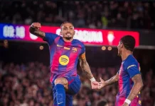 Raphinha Cedera saat Jeda FIFA, Barcelona Terima Kabar Buruk