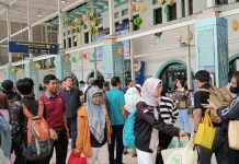H+8 Lebaran, Stasiun Pasar Senen Catat Kedatangan Terbanyak