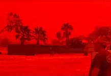 Fenomena Langit Merah Darah di Australia Barat Viral, Dipicu Siklon Tropis Narelle
