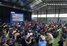 Komunitas Otomotif Nobar Japanese Grand Prix 2026 di Tangerang dengan Mobil