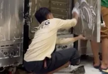 Jelang MBG Kembali Beroperasi, Relawan SPPG Jakbar Gotong Royong Bersihkan Dapur