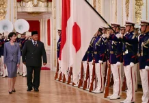 Bertemu PM Takaichi, Presiden Prabowo Disambut Upacara Kehormatan