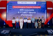 MRT Jakarta & WRI Indonesia Sepakati Kerja Sama Kajian Perhitungan Reduksi Emisi