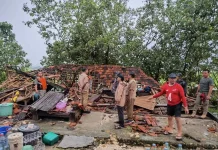 Angin Kencang Terjang Klaten, Puluhan Rumah Warga Rusak