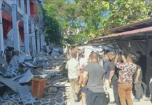Korban Meninggal Akibat Gempa Sulawesi Utara Dievakuasi ke RS Bhayangkara Manado