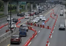 Arus Balik Libur Paskah Padat, Contraflow Diberlakukan di Tol Jakarta-Cikampek