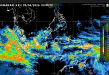 Prakiraan Cuaca Ibu Kota Provinsi se-Indonesia, 5 April