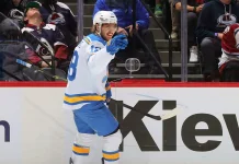 Hat-trick Pertama Robert Thomas Bawa Blues Tundukkan Avalanche