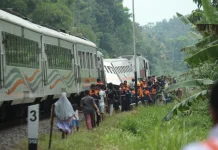KA Bangunkarta Anjlok di Bumiayu, KAI Percepat Evakuasi Rangkaian