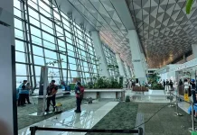 Perbaikan Atap Jebol di Terminal 3 Bandara Soetta Butuh Waktu Dua Hari