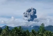 Status Waspada, Gunung Dukono Alami 76 Letusan