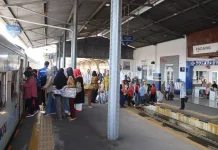 Penumpang Kereta Sumbar Naik 11 Persen saat Lebaran