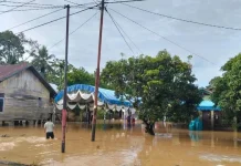 BPBD Aceh Barat Sebut Empat Desa Terdampak Banjir