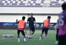 Persita Targetkan Poin Penuh Lawan Arema FC di Banten Internasional Stadium