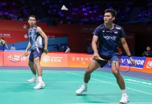 Fajar/Fikri ke Perempat Final Badminton Asia Championships 2026