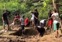 Sempat Viral Berenang ke Sekolah, Kini Jembatan Desa Bainaa Dibangun