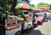 Dampak WFH ASN, Aktivitas Pasar Kaget di Jakarta Pusat Menurun