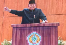 Presiden Prabowo Pamit dari Ketua Umum PB IPSI pada Munas XVI