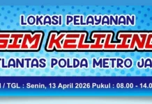Simak Jadwal, Lokasi Pelayanan SIM Keliling Jakarta Hari Ini