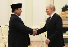 Prabowo-Putin Bahas Kemajuan Pesat Kerja Sama di Kremlin