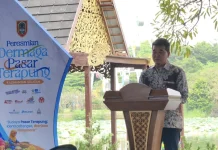 Dermaga Pasar Terapung Kalsel di TMII Resmi Beroperasi