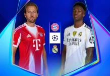 Liga Champions: Bayern Munich vs Real Madrid