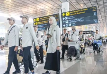 Melalui Bandara Soetta, 460 Petugas Haji Terbang ke Mekah