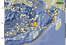 Gempa Guncang Pantai Barat Daya Maluku Sabtu Pagi