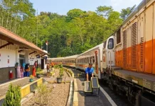 Jumlah Penumpang Stasiun Lampegan Meningkat Pesat Awal 2026