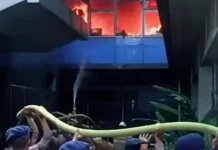 Gedung D Kemendagri Kebakaran, Dua Pegawai Luka Ringan