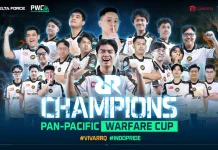 RRQ Juara Pan-Pacific Warfare Cup 2026 Mode PC