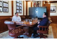 Seskab Terima Menpora, Bahas Pemangkasan Regulasi