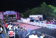Kolaborasi Polda Bali-Korlantas Sukseskan Pengamanan Lalin Kemala Run 2026