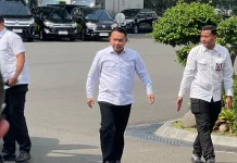 Penasihat Presiden Bidang Pertahanan Sambangi Kompleks Istana Kepresidenan